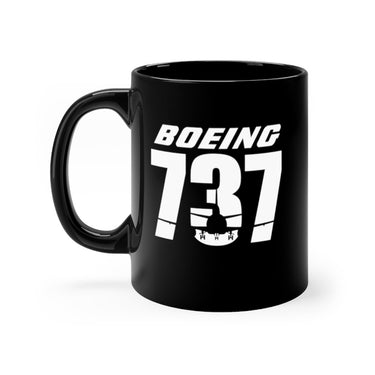 BOEING 737 DESIGNED MUG Printify
